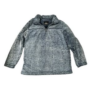 Blue Sherpa Pullover